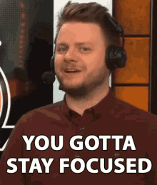 You Gotta Stay Focused Focus GIF - You Gotta Stay Focused Focus Concentrate GIFs