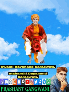 Swami Dayanand Saraswati Maharshi Dayanand Saraswati GIF - Swami Dayanand Saraswati Maharshi Dayanand Saraswati Hindu Philosopher GIFs