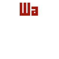 a white background with red letters that say " wa denkte you zelluff "