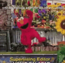 One Bad Gloop Elmo GIF - One Bad Gloop Elmo Elmo Dance GIFs