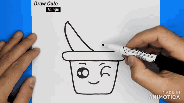 cute animated things to draw
