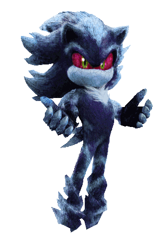 Mephiles The Dark Sonic The Hedgehog Sticker - Mephiles the Dark