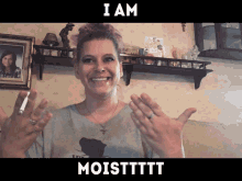 I Am Moist Smile GIF - I Am Moist Smile Sign Language GIFs