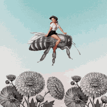 Bee Ride GIF - Bee Ride GIFs