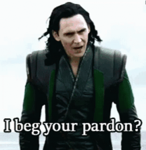 Loki Beg GIF - Loki Beg Pardon GIFs