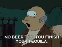 Futurama Beer GIF - Futurama Beer Tequila GIFs