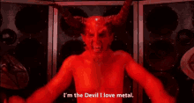 Im The Devil I Love Metal GIF