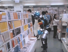 tokusatsu winspector robot reading read