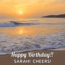 Birthday Beach GIF - Birthday Beach Sunset GIFs