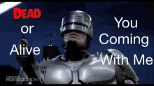 Robocop Coming With Me GIF