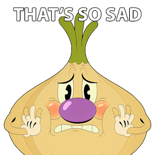 Thats So Sad Ollie Sticker - Thats So Sad Ollie The Cuphead Show Stickers
