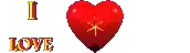 I Love You Red Heart Sticker - I Love You Red Heart Red Heart Arrow Stickers