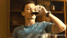 Drinking Wine Nathan Drake GIF - Drinking Wine Nathan Drake Tom Holland GIFs