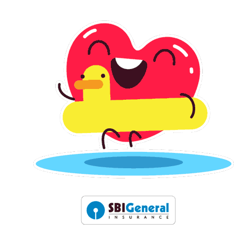 Sbi General Insurance World Heart Day Sticker