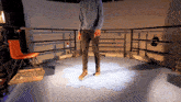 Trying The Holotile Marques Brownlee GIF - Trying The Holotile Marques Brownlee Walking On The Holotile GIFs