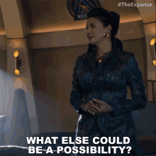 What Else Could Be A Possibility Chrisjen Avasarala GIF - What Else Could Be A Possibility Chrisjen Avasarala The Expanse GIFs