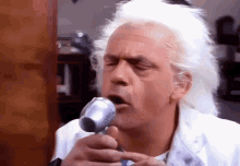Doc Brown Back To The Future GIF
