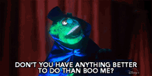 Dont You Have Anything Better To Do Than Boo Me Fozzie Bear GIF - Dont You Have Anything Better To Do Than Boo Me Fozzie Bear Muppet Haunted Mansion GIFs