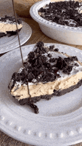 Oreo Peanut Butter Pie Dessert GIF