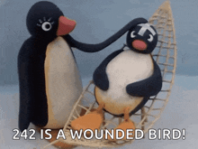 Pingu Injured GIF - Pingu Injured Band Aid GIFs