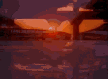 Sunset Train GIF