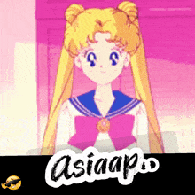 a picture of a girl with the word asiaap written below it