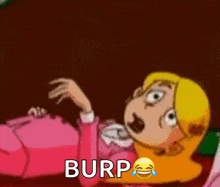 Sabrina Burp GIF - Sabrina Burp Big Belly GIFs