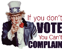 Vote Uncle Sam Sticker - Vote Uncle Sam If You Dont Vote Stickers