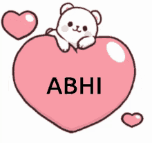 Abhi Love GIF - Abhi Love Heart GIFs