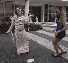 Street Performer.... Justice! GIF