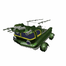 spore military truck vehicle guns cannons