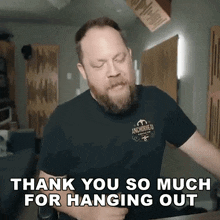 Thank You So Much For Hanging Out Ryan Bruce GIF - Thank You So Much For Hanging Out Ryan Bruce Fluff GIFs