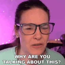 Why Are You Talking About This Cristine Raquel Rotenberg GIF - Why Are You Talking About This Cristine Raquel Rotenberg Simply Nailogical GIFs