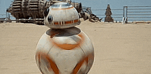 Droid-bb-8 Actress-daisy-ridley GIF - Droid-bb-8 Actress-daisy-ridley Star-wars-episode-vii-the-force-awakens GIFs