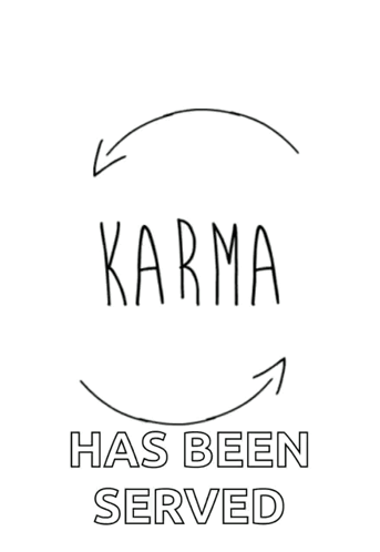 bad karma quotes tumblr