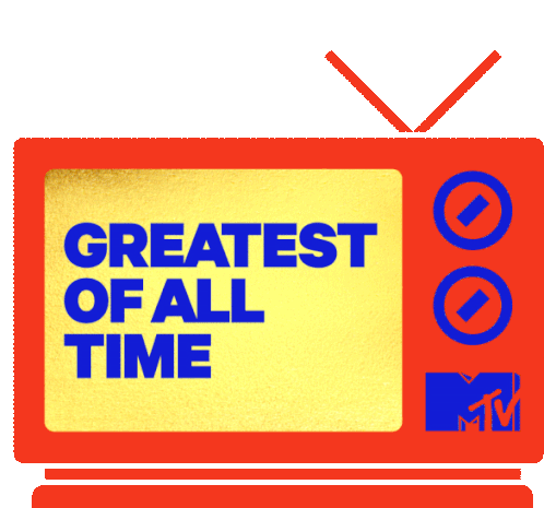 Greatest Of All Time Mtv Movie And Tv Awards Sticker - Greatest Of All Time Mtv Movie And Tv Awards The Best There Is Stickers