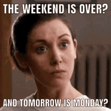 Monday Weekend GIF - Monday Weekend Shocked GIFs