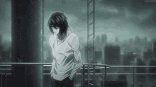 Death Note Rain GIF - Death Note Rain Anime GIFs