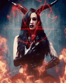 Lilith Satan GIF - Lilith Satan Flames GIFs