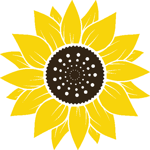 Sunflower Sticker - Sunflower Stickers