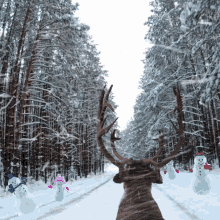 Reindeer Rudolph GIF - Reindeer Rudolph Snowman GIFs