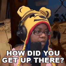 How Did You Get Up There Aychristenegames GIF