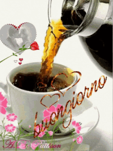Buongiorno Amore GIF - Buongiorno Amore Caffè GIFs