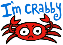 crabs crab sea ocean bad mood