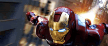 Iron Man Flying GIF