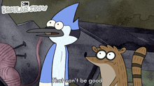 That Can'T Be Good Mordecai GIF - That Can'T Be Good Mordecai Rigby GIFs