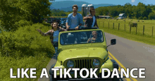 Like A Tiktok Dance Stephen Sharer GIF - Like A Tiktok Dance Stephen Sharer In My Jeep GIFs