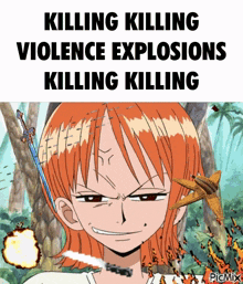 One Piece Violence GIF - One Piece Violence Nami GIFs