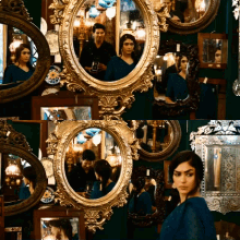 Mrunal Thakur Dulquer Salmaan GIF - Mrunal Thakur Dulquer Salmaan Mirror Scene GIFs