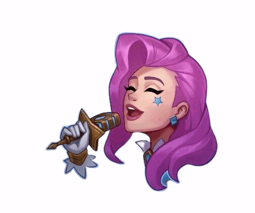 Seraphine League Of Legends Sticker - Seraphine League of legends Rmote ...